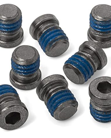 No-Profile Recessed Bottle Cage Boss Blanking & Sealing Screws (Off-Black, 8-Pack)