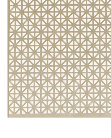 M-D Building Products 57141 24 in. x 36 in. x .020 in. Brass Aluminum Sheet Union Jack