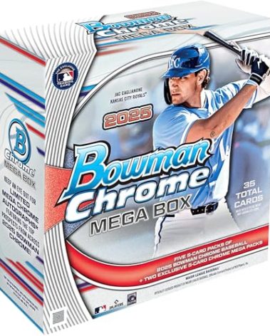 2025 Bowman Chrome Baseball - Factory Sealed - Mega Box