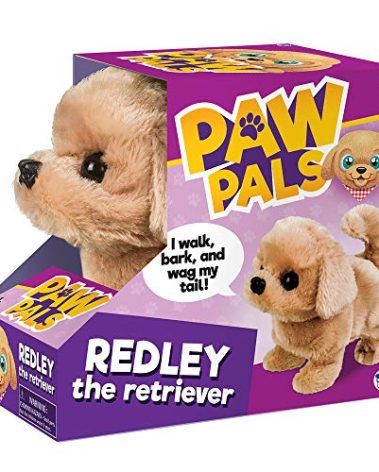 Westminster, Inc. Redley the Retriever - Cute, Cuddly, Plush Battery Operated Dog Toy Walks, Wiggles, and Barks with Sound