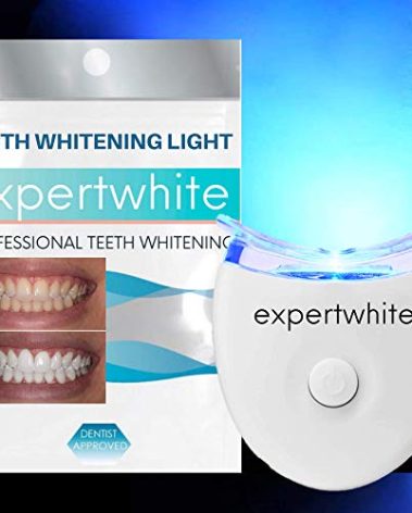 Expertwhite Teeth Whitening Accelerator Light, 5X More Powerful Blue LED Whiten Teeth Faster with Teeth Whitener Pen or Strips. Replacement Light Only