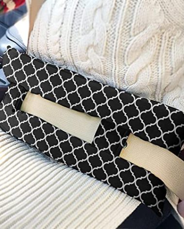 Supfitness Mastectomy Pillow Hysterectomy Pillows C Section Recovery Must Haves Essentials Products Seat Belt Cushion Post Surgery Gifts for Women Breast Pillow Cushion with Insert Ice Pockets