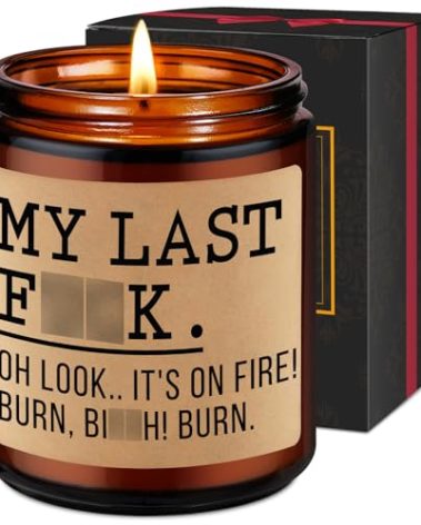 Fairy's Gift Candles, Cool Presents, Funny Relaxation Gifts for Women Men Mom Coworker Friend Boss, Cool Birthday Fun Presents for Her, Christmas Sarcastic Office Relaxing Gifts for Women Nerd Cousin