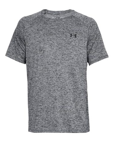 Under Armour Men's Tech 2.0 Short-Sleeve T-Shirt , Gray (002)/Black, XX-Large Tall