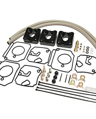 18-7768 Carburetor Repair Kit Replacement for 40-50HP 2-Stroke Outboards Carburetor Replaces 6H4-W0093-03-00 6H4-W0093-02-00 Sierra