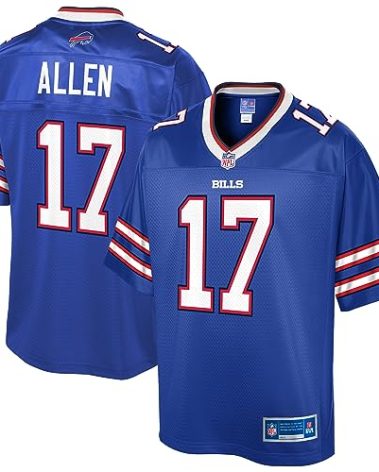 NFL PRO LINE Men's Josh Allen Royal Buffalo Bills Team Player Jersey