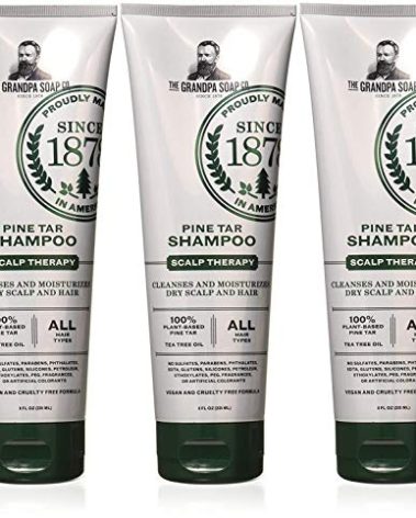 Grandpa's Pine Tar Shampoo, 8 Ounce - 3 pack