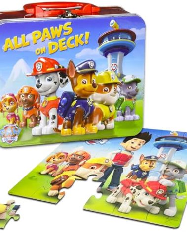 PAW Patrol 24-Piece Puzzle in Tin With Handle