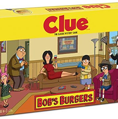 Clue Bobs Burgers Board Game | Themed Bob Burgers TV Show Clue Game | Officially Licensed Bob's Burgers Game | Solve The Mystery in This Unique Clue take on The Classic Board Game