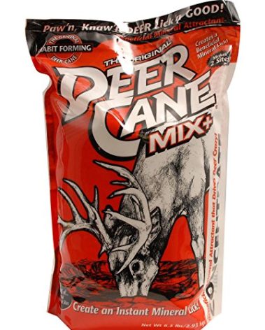 EVOLVED HABITATS Deer Cane Powder Mix 6.5 lb Deer Mineral Attractant - Fast & Easy to Use All Year-Round Concentrated Mineral Food Supplement for Deer