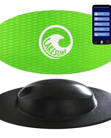 Wakesurf Balance Board - Electric Green