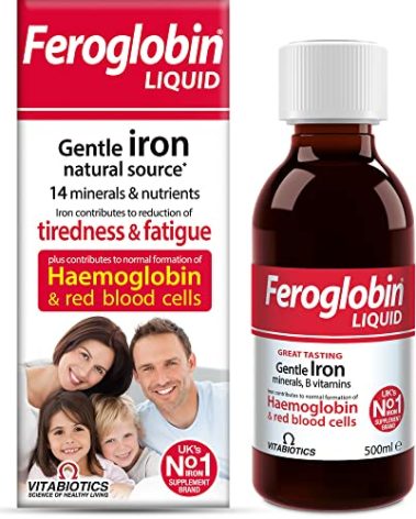 Vitabiotics Organic Feroglobin Liquid 500ml