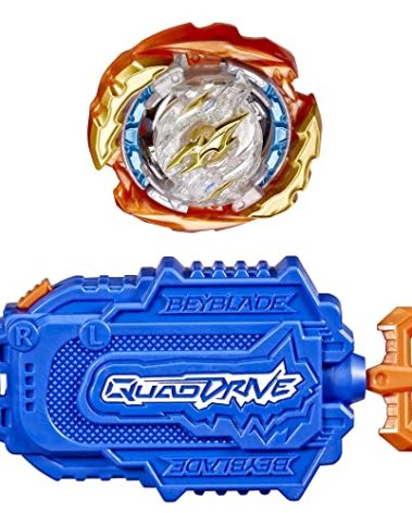 Beyblade Burst QuadDrive Cyclone Fury String Launcher Set - Battle Game Set with String Launcher and Right-Spin Battling Top Toy