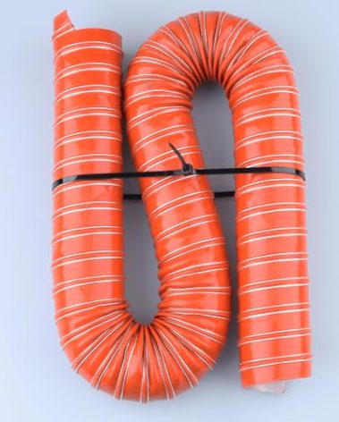 AC PERFORMANCE 2" ID Automotive Silicone Flexible Brake Cooling Air Ducting Induction Intake Pipe Hose, Length 1 Meter (3.3 Feet)