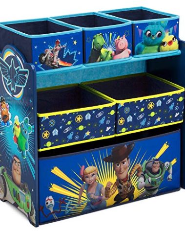 Disney/Pixar Toy Story 4 6 Bin Design and Store Toy Organizer by Delta Children