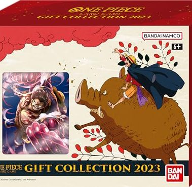 'Bandai | One Piece Card Game: Booster Pack- Gift Box 2023 (GB-01) | Trading Card Game | Ages 6+ | 2 Players | 20-30 Minutes Playing Time, Red