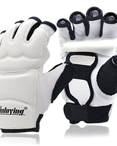 Xinluying Punch Bag Taekwondo Karate Gloves for Sparring Martial Arts Boxing Training Fingerless Women Kids