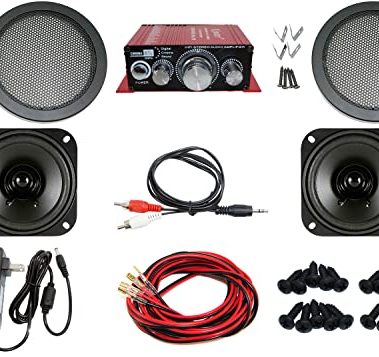 Audio Kit for Arcade Game, MAME Cabinet, or Virtual Pinball Machine