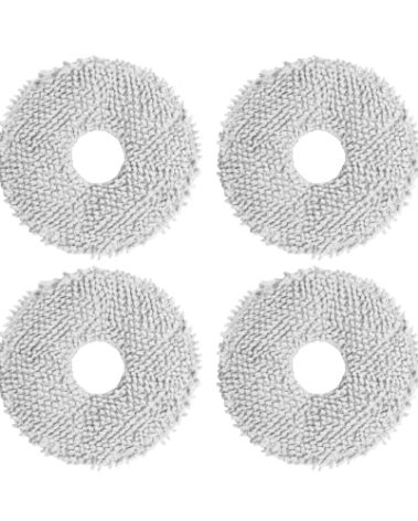 DREAME Mop Pads Compatible with X50 Ultra / X40 Ultra/ L50 Ultra / L40s Ultra / L40s Ultra AE / L40s Ultra CE / L40 Ultra / L10s Ultra Gen2, Wet Mopping Pads (4 pcs)