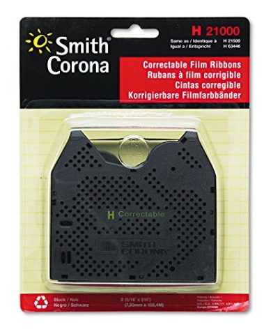 Smith Corona 21000 Correctable Typewriter Ribbon (2-Pack)