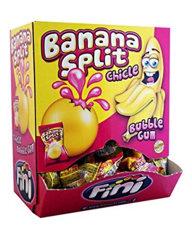 Banana Split Bubblegums (Fini) 200 Count