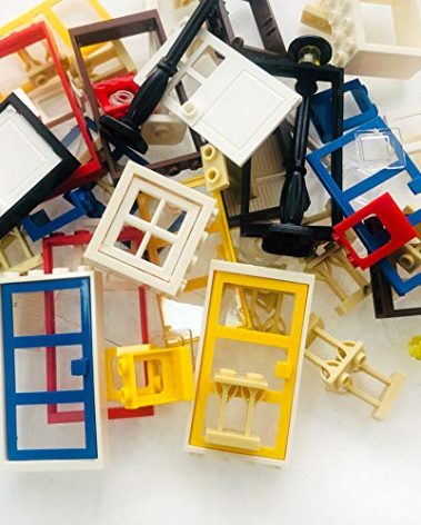 82 Piece Windows & Doors & Fences Sets Building Block Toy -Compatible Major Brands Children Gifts