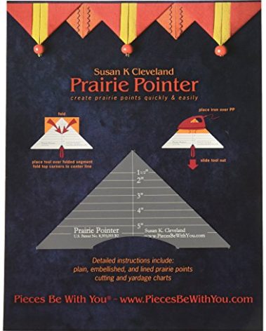 Pieces Be with You Prairie Pointer Pressing Tool