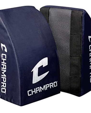 Champro Catcher's Knee Support (Navy, Adult)