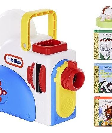 Little Tikes Story Dream Machine Starter Set, Storytime, Books, Little Golden Book, Audio Play, The Poky Little Puppy Character, Nightlight, Toy Gift for Toddlers and Kids Girls Boys Ages 3+