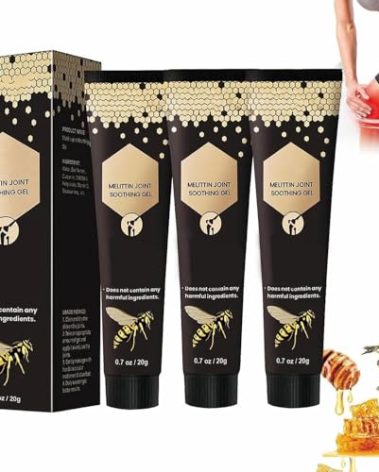 New Zealand Gel,3PCS Cream,Propolis Professional Gel Joint Cream for Neck,Waist,Back Hand Feet and Leg