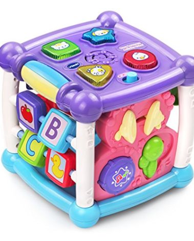 VTech Busy Learners Activity Cube, Purple