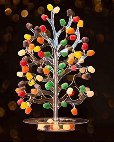 12" Festive Gumdrop Tree - Clear