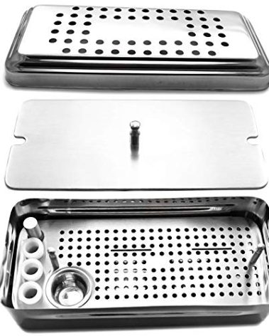 MEDSPO Professional Dental PRF Box | PRF GRF Cassette | Luxating Filling | Surgical Root Extraction Spreading | Osteotome Periotome Instruments Storage (PRF GRF BOX)