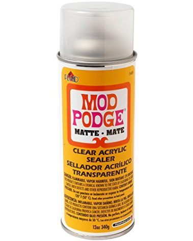 Mod Podge - 1469 Clear Acrylic Sealer, 12 ounce, Matte
