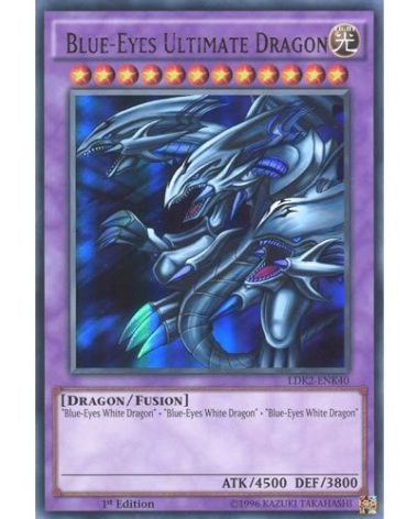 YuGiOh : LDK2-ENK40 Limited Ed Blue-Eyes Ultimate Dragon Ultra Rare Card - ( Yu-Gi-Oh! Single Card ) by Deckboosters
