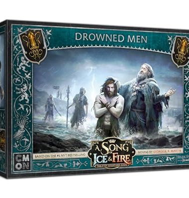 A Song of Ice and Fire Tabletop Miniatures Game Drowned Men Unit Box - The Watery Wrath of House Greyjoy, Strategy Game for Adults, Ages 14+, 2+ Players, 45-60 Minute Playtime, Made by CMON
