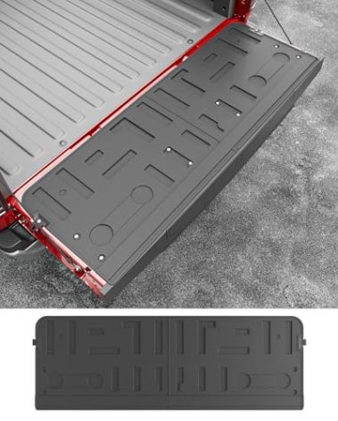 xipoqix Tailgate Mat Compatible with 2021 2022 2023 2024 2025 Ford F150 Truck Mat Tailgate Liner Replacement for 2021-2025 Ford F-150 Accessories (Tailgate Mat)
