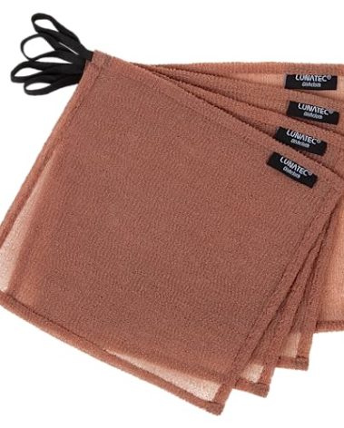 Lunatec Odor-Free Kitchen Dishcloths. A Scrubber and scouring pad for All Surfaces. (4-Pack)