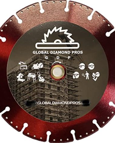 9” Battery Fire Rescue Diamond Blade Safety All Cut Demolition Diamond Saw Blade Cordless Battery Cut Off Saw Fire Safety Blade