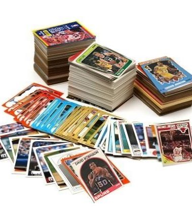 NBA Basketball Card Collector Box Over 500 Different Cards. Great Mix of players from the last 25 years. Ships in a new brand new factory sealed white box perfect for gift giving.