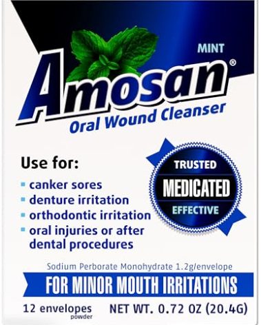 Amosan Oral Wound Cleanser