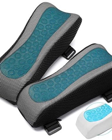 Office Chair Arm Pads Covers-Ergonomic Armrest for Desk and Chair Office Chair Armrest Covers, Office Chair Arm Pads for Elbows and Forearms, Office Chair Cushion for Gaming Accessories