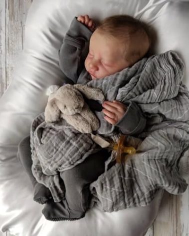 CHAREX Reborn Baby Dolls - 18 inch Realistic Baby Doll Boy Real Life Baby Dolls Lifelike Newborn Baby Real Looking Birthday Gift Toy with Full Accessories for Age 3+