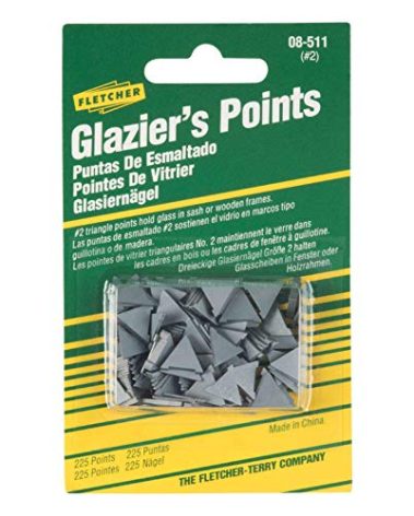 Fletcher Glazier Points Repairing or reglazing windows 0 oz. 225 pk