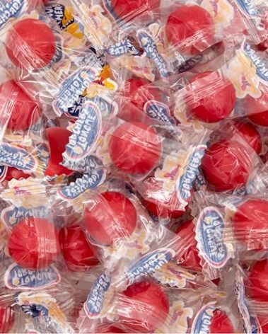 Spicy Cinnamon Jawbreakers 1.5-Pound Bag | Hot Cinnamon Hard Candy | About 120 Pieces | Old Fashioned Treat | Individually Wrapped Christmas Candy for Office and Parties