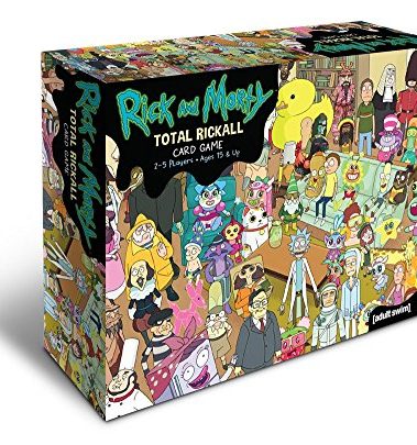 Rick and Morty Total Rickall Cooperative Card Game