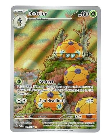 Pokemon - Dottler 184/182 - Paradox Rift - Illustration Rare - Single Card