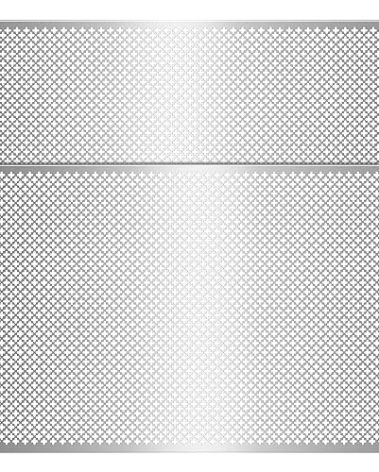 Gisafai 2 Pcs Cloverleaf Aluminum Sheet 2 Feet by 3 Feet Perforated Metal Sheets 0.02 Inch Thick Metal Mesh Aluminum Sheet Decorative for Indoor Outdoor (Silver)