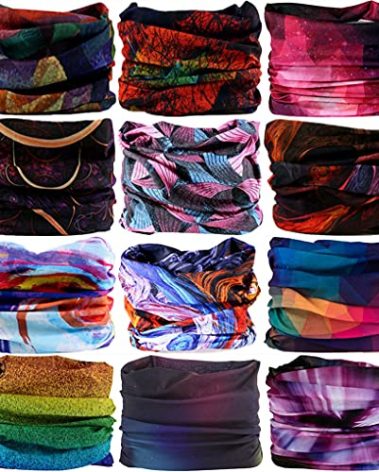 LANCHY Head Wrap Headwear Headband Bandana Face Mask magic scarf for men & women