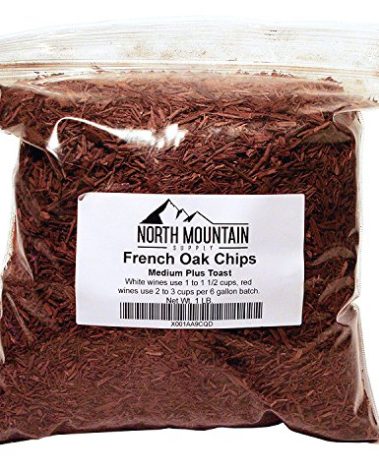 North Mountain Supply - FMPT-1lb French Oak Chips (Medium Plus, 1 Pound)